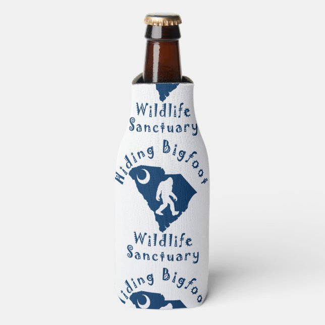 Bigfoot Wildlife Sanctuary - Flasche Cooler Flaschenkühler (Flaschenvorderseite)