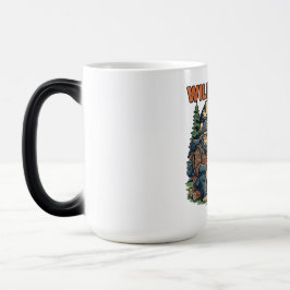 Bigfoot Wildness Junkie Retro-Design Verwandlungstasse