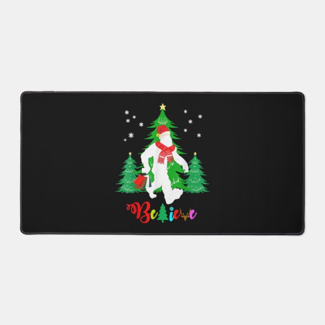 Bigfoot Yeti Sasquatch Noël Croire Noël (Recto)