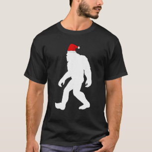 Bigfoot Yeti Sasquatch Ugly Christmas Sweater T-Sh T-Shirt