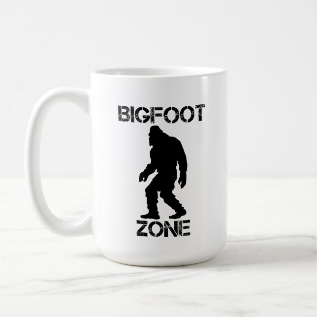 Bigfoot Zone Lustiger Bigfoot Kaffeetasse (Links)