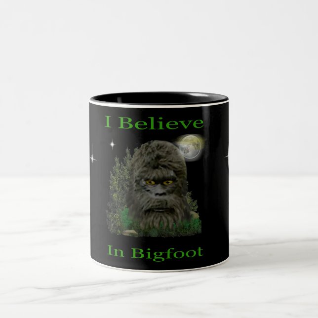 Bigfoot Zweifarbige Tasse (Mittel)