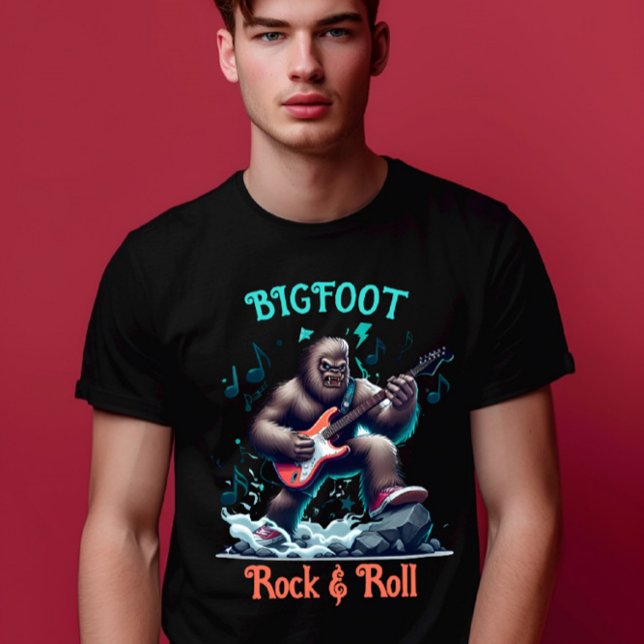 Bigfoots Rock Concert T-Shirt (Von Creator hochgeladen)