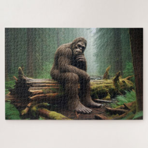Bigfoot's Woodland Throne, Bigfoot Deep in Thought