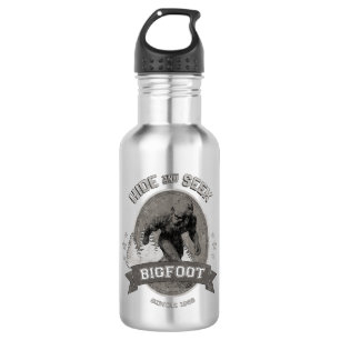 BigfootYeti. Sasquatch. Retro, Weinlese Trinkflasche
