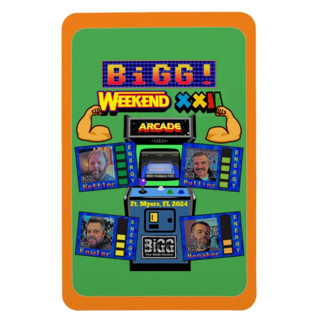 BiGG Weekend XXII Großmagnet Magnet (Vertikal)