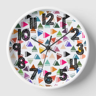Bigger Boho Dreiecke Uhr