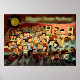 Bigger Boss Reggae Party Poster