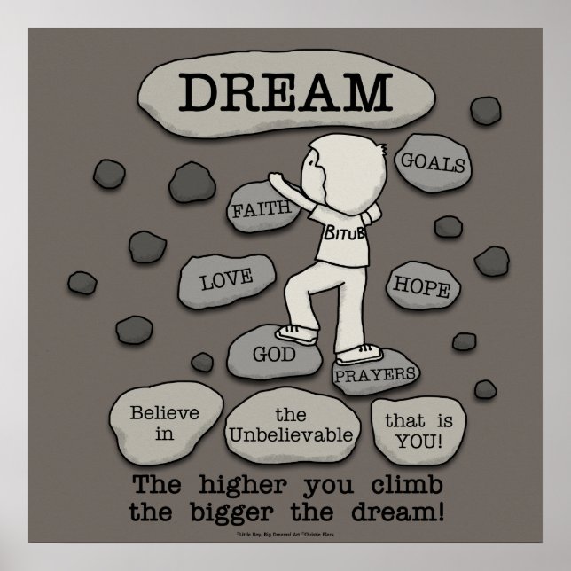 Bigger Dream Poster (Vorne)
