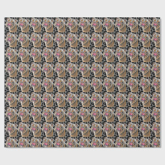 Biggie das Bulldog Animal Gram Wrapping Paper Geschenkpapier