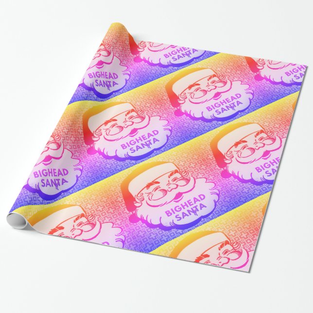 BIGHEAD SANKT - Regenbogen-Geschenk-Verpackung Geschenkpapier (Ungerollt)