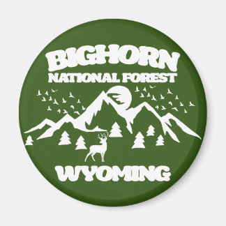 Bighorn National Forest Wyoming Magnet