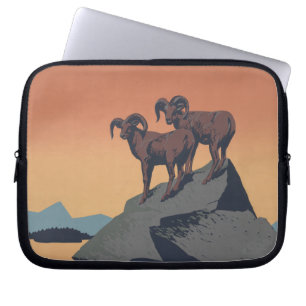Bighorn Sheep American West Wildlife Laptopschutzhülle
