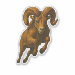 Bighorn Sheep Cut-out Sticker
