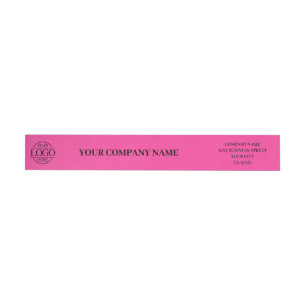 Bight Pink Einfaches Elegantes Markenlogo für Unte