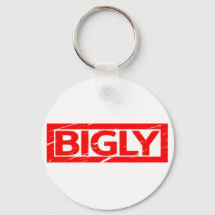 Bigly Briefmarke Schlüsselanhänger