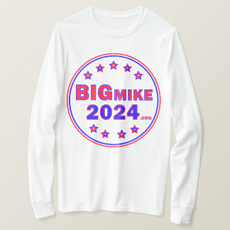 BigMike2024: Herren-Long-Sleeved-T - Shirt