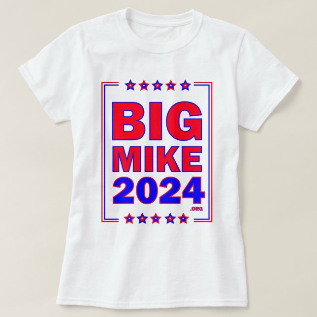 BigMike2024: T - Shirt von Frauen (Design vorne)
