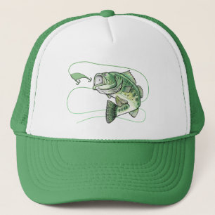Bigmouth Bass Fishing Truckerkappe