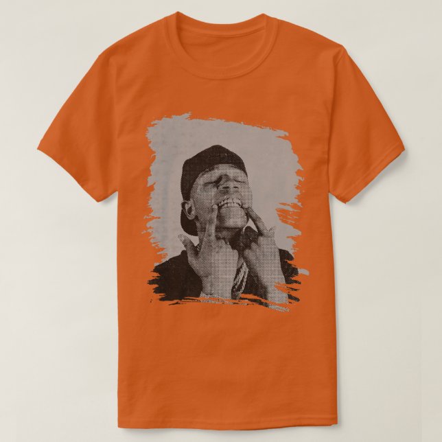 Bigscarr Retro-Poster T-Shirt (Design vorne)