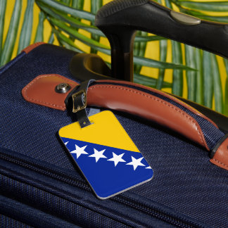 BiH-Flagge Gepäckanhänger