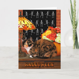 "Bijou At Halloween" Greeting Karte
