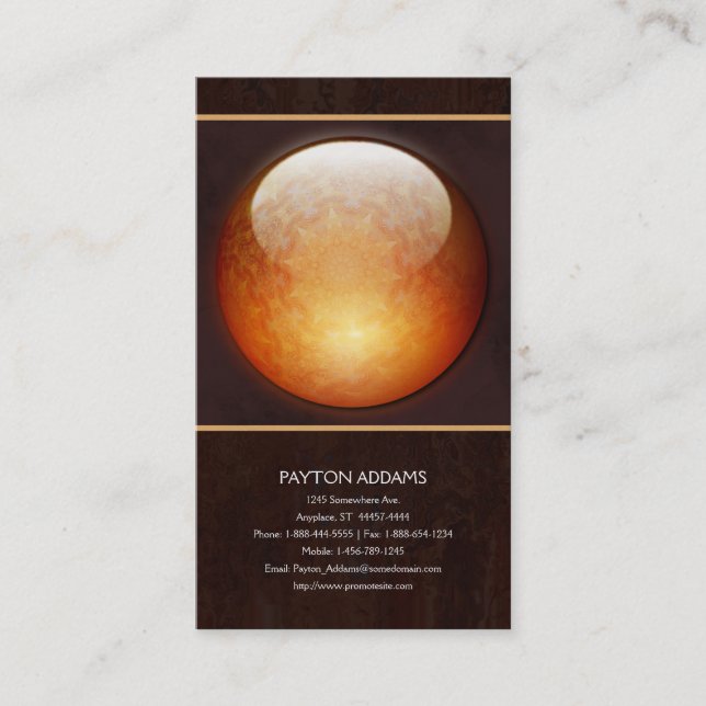 Bijou de renouvellement - carte de visite vertical (Devant)