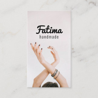 Bijoux Boutique artisanale Carte de visite