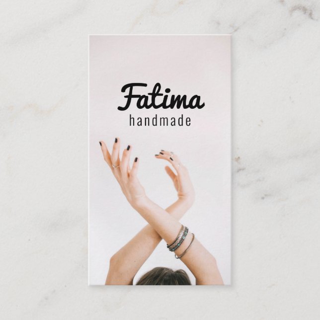 Bijoux Boutique artisanale Carte de visite (Devant)