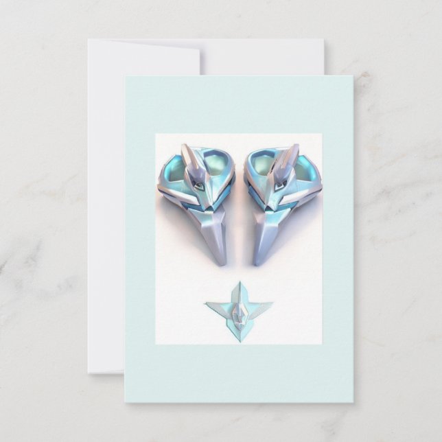 Bijoux en coeur d'argent bleu d'Aquamarine merci (Devant)