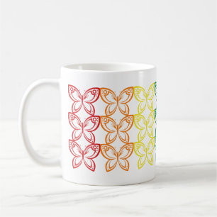 Bijoux papillons Plan Café Mug