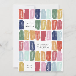 Bijoux peints brillants Déplacement Faire-part