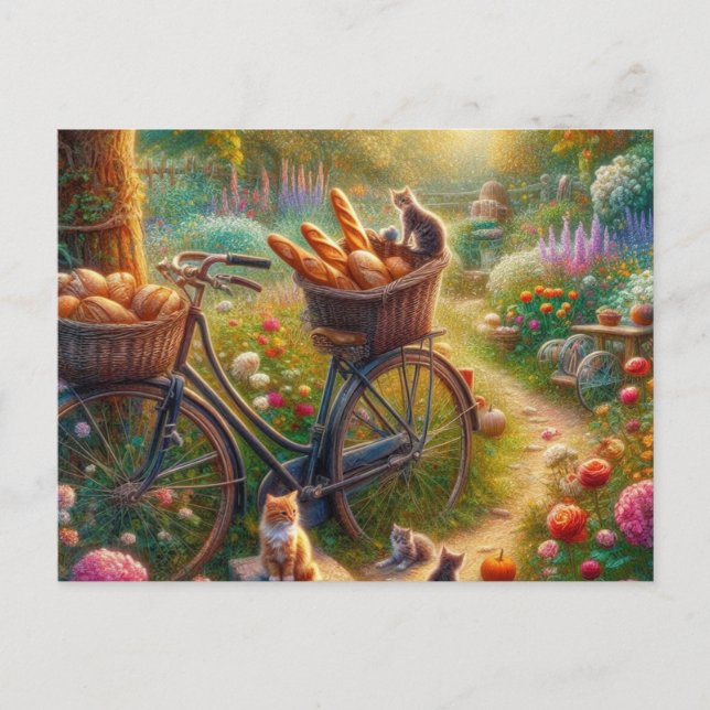 Bike 1 postkarte (Vorderseite)