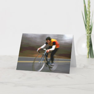 Bike #2-Grußkarte Karte