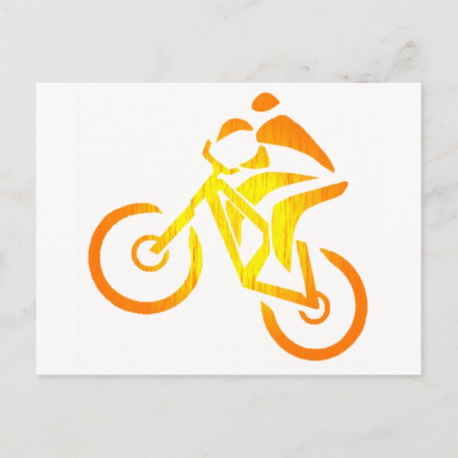 Bike Apollos Image Postkarte (Vorderseite)