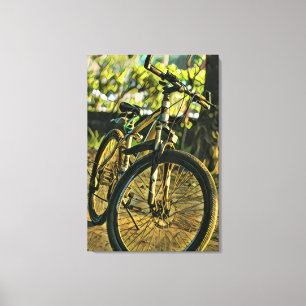 Bike Artwork Leinwanddruck