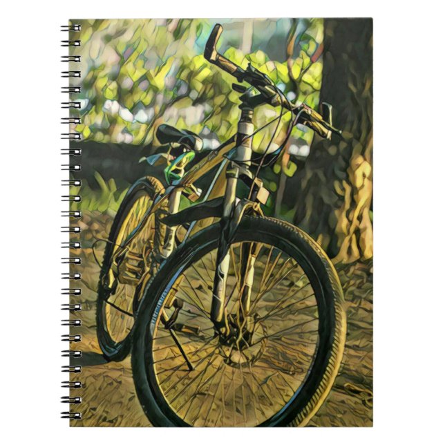 Bike Artwork Notizblock (Vorderseite)