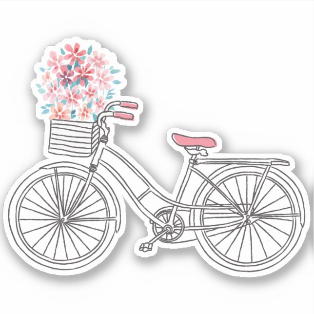 Bike-Aufkleber Aufkleber (Vorderseite)