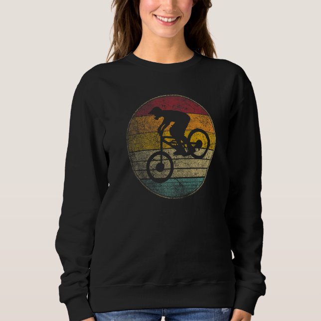 Bike  Bicycle Cycling Racing Cyclist Road Mountain Sweatshirt (Vorderseite)