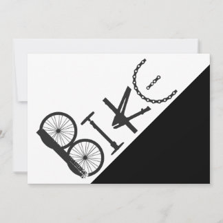 Bike Bike Cycle Fun Park Party laden Einladung
