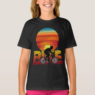 BIKE BIKING SONNENUNTERGANG T-Shirt