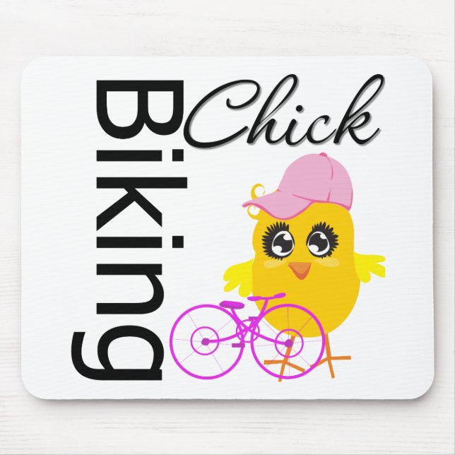 Bike Chick Mousepad (Vorne)
