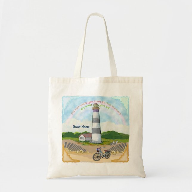 Bike Choice Lighthouse Totbag Tragetasche (Vorne)