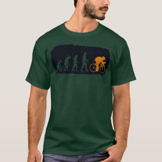 Bike Evolution Retro Race City Radfahrer Cooler Vi T-Shirt
