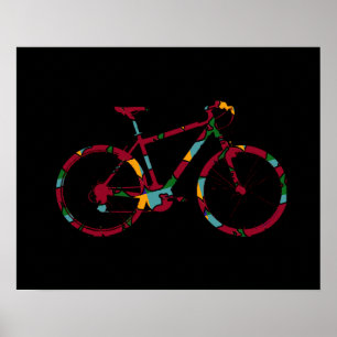 Bike-Grafik Poster