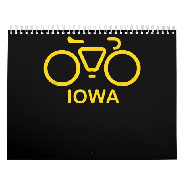 Bike-Iowa, Fahrrad-Iowa, Uni Kalender (Titelbild)