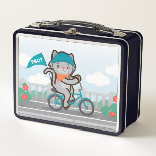 Bike Kitty Lunchbox