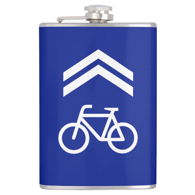 Bike Lane Flachmann (Vorderseite)