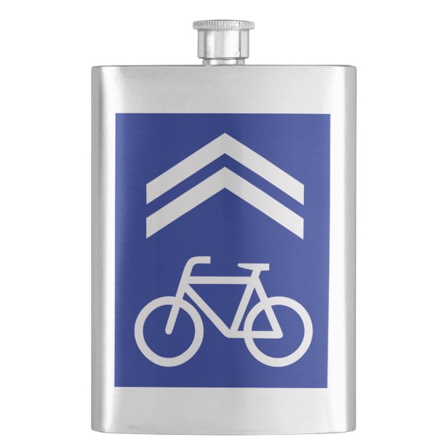 Bike Lane Flachmann (Vorderseite)
