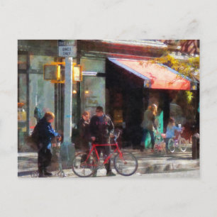 Bike Lane Postkarte